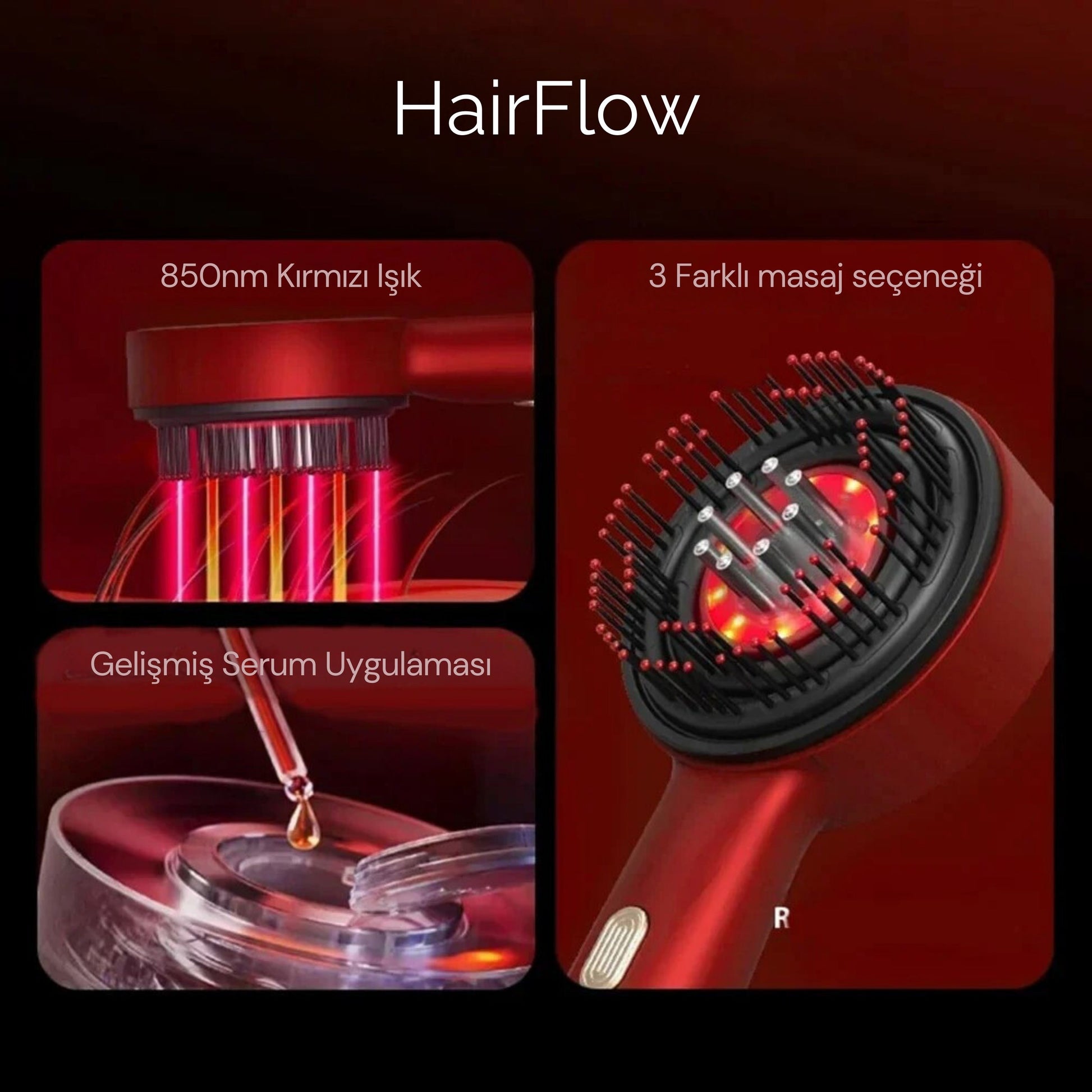 "HairFlow" Kırmızı Işık Saç Bakım Terapisi