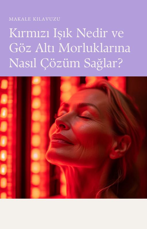 Kırmızı Işık Nedir ve Göz Altı Morluklarına Nasıl Çözüm Sağlar?